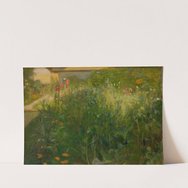 Flower garden (1900) by Wojciech Weiss