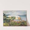 Flower Garden and Bungalow, Bermuda (1899) by Winslow Homer