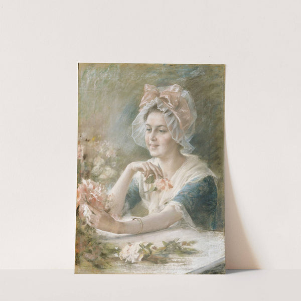 Flower Girl (1884) by Albert Edelfelt