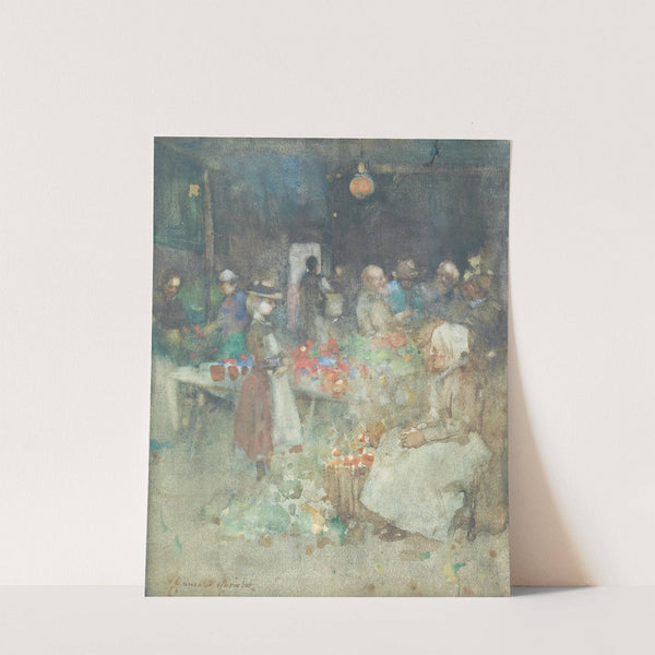 Flower market by James Watterston Herald