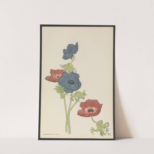 Flower motif by Thorolf Holmboe