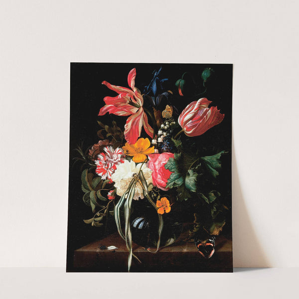 Flower Still Life (1669) by Maria van Oosterwijck