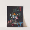 Flower Still Life with a Timepiece by Willem van Aelst