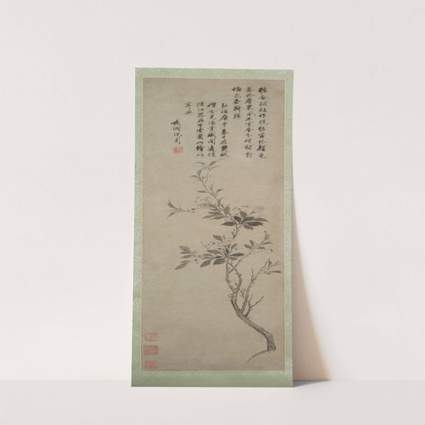 Flowering Crab Apple (1500) by Shen Zhou