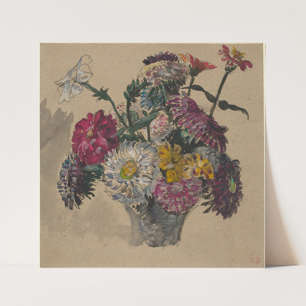 Flowers (1843) by Eugène Delacroix