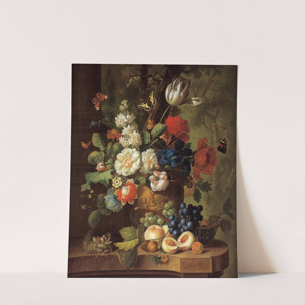 Flowers (circa 1780) by Jan Van Os