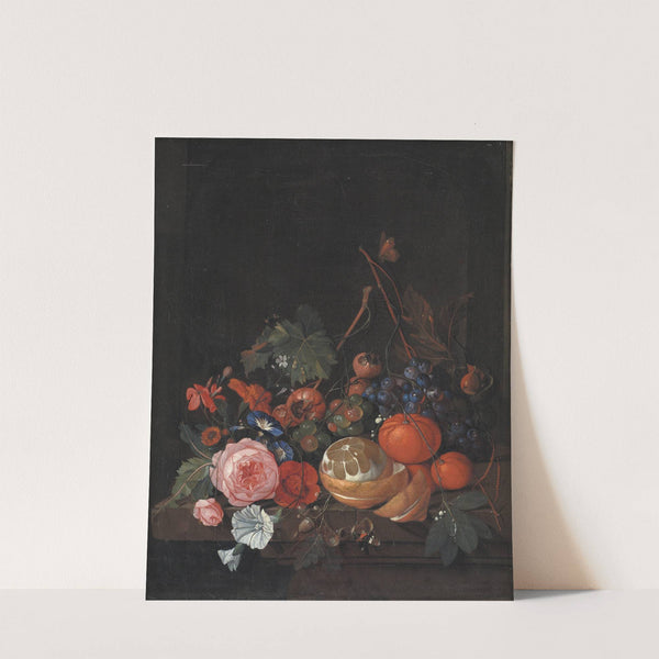 Flowers And Fruit by Jan Davidsz de Heem