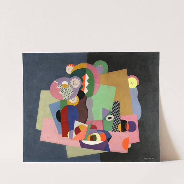 Flowers and fruit (-1924) by Georges Valmier