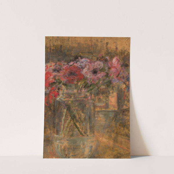 Flowers – Anemones by Olga Boznanska