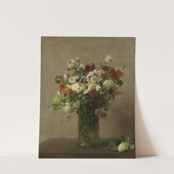 Flowers from Normandy by Henri Fantin-Latour