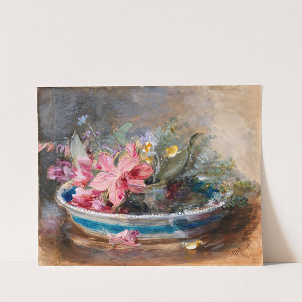 Flowers in a Bowl by James Holland