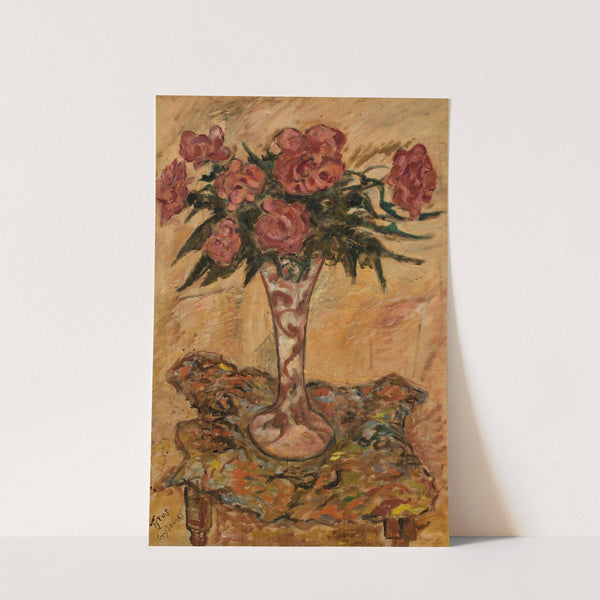 Flowers in a flower-vase (1932) by Tytus Czyżewski