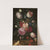 Flowers in a glass vase by Carstian Luyckx
