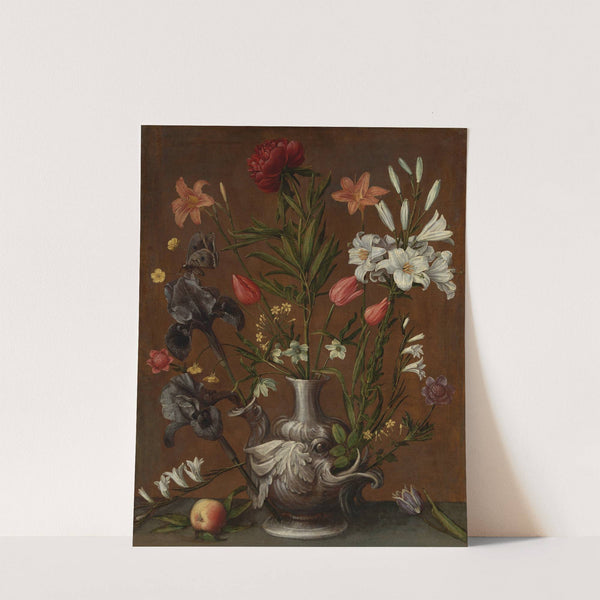 Flowers in a Grotesque Vase by Orsola Maddalena Caccia