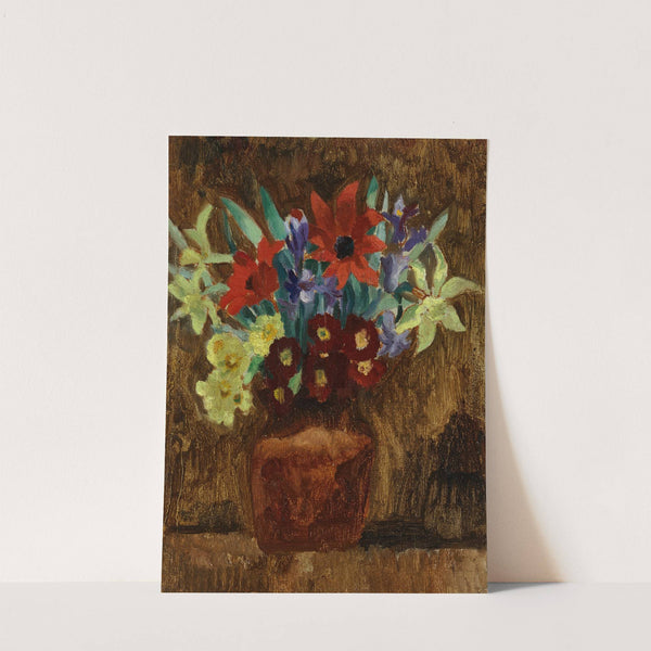 Flowers in a Jug (1928) by Christopher Wood