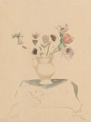 Flowers in a jug (1928) — size preview
