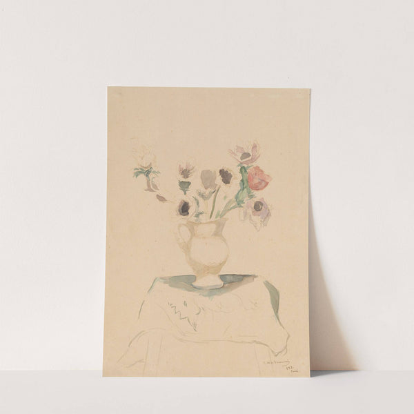 Flowers in a jug (1928) by Zygmunt Waliszewski