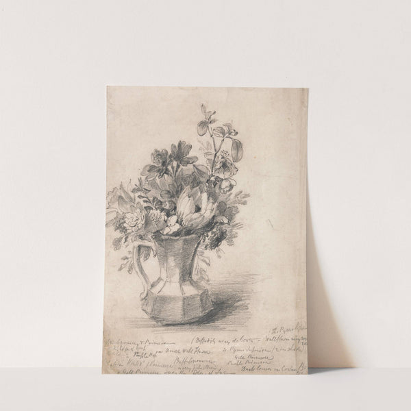Flowers in a Pitcher by John Constable
