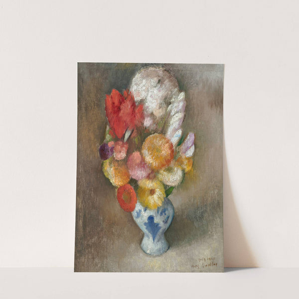 Flowers in a Vase (1920) by Mark Gertler