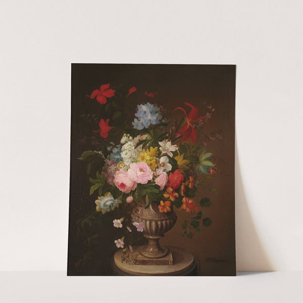 Flowers in a vase (1823) by Henryka Beyer