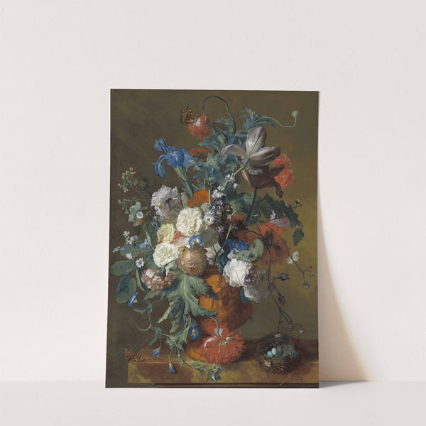 Flowers in an Urn by Jan van Huysum