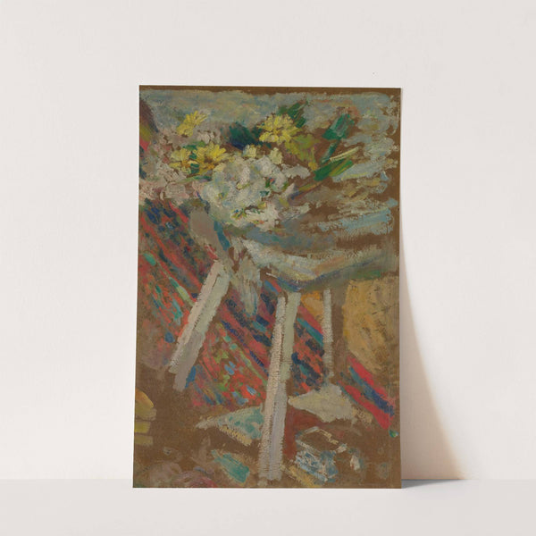 Flowers On A Stool (circa 1903-1904) by Édouard Vuillard
