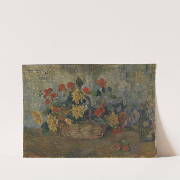 Flowers still life by Paul Gauguin