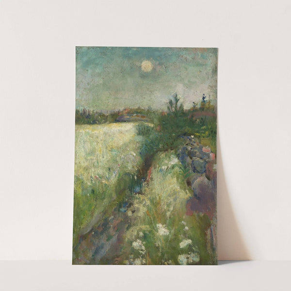 Flowery Meadow at Veierland (1887) by Edvard Munch