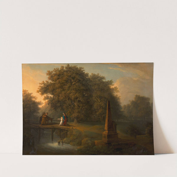 Flucht nach Ägypten by Vinzenz Fischer