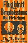 Flugblatt des Simplicissimus. Die Fleischnot von Th. Th. Heine (1905 - 1906)