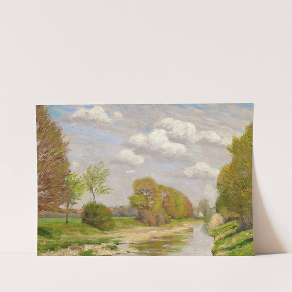 Flusslandschaft (1905) by Walter Ophey