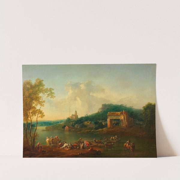 Flusslandschaft by Johann Christian Brand