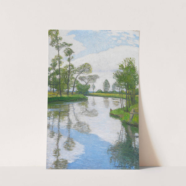 Flußufer (1909) by Otto Modersohn