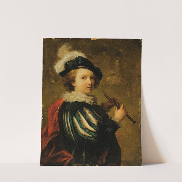 Flute player (ca 1780) by Circle of Marguerite Gérard
