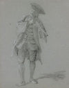 Flute-playing cavalier