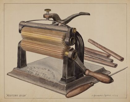 Fluting Iron