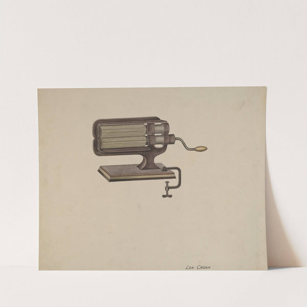 Fluting Iron by Lon Cronk