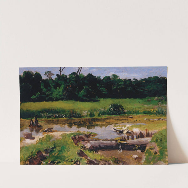 Fluvial Landscape by Almeida Júnior