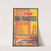 Fly TWA – San Francisco (1957) by David Klein