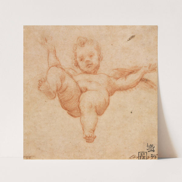 Flying Cupid (c. 1602) by Annibale Carracci