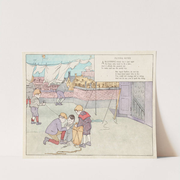 Flying Kites by Ethel Mars