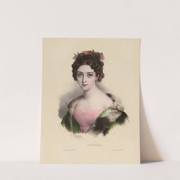 Foedora (1828-1830) by Pierre Louis Henri Grévedon