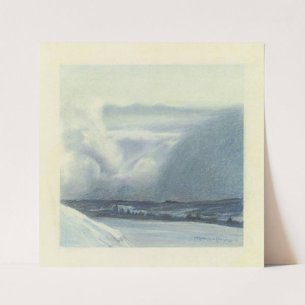 Foehn near Isny (1937) by Adolf Jansen