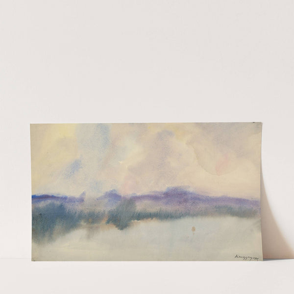 Fog over a Fish Pond (1929) by Zolo Palugyay