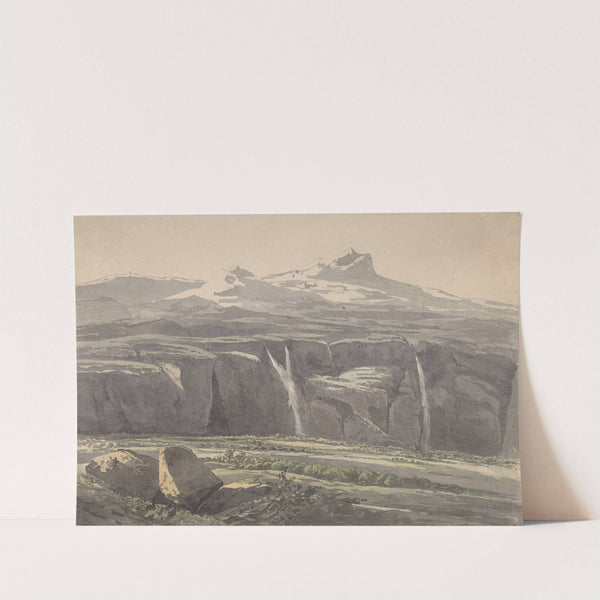 Foggy Landscape in the Apennine (1800–1867) by Carl Wagner