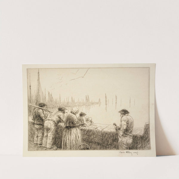 Foggy Morning, Brittany by Kerr Eby