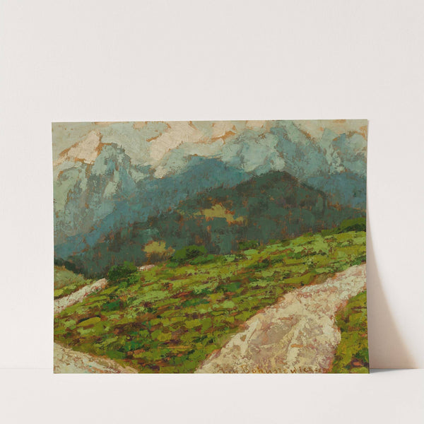 Foggy morning (1929) by Jan Bohuszewicz