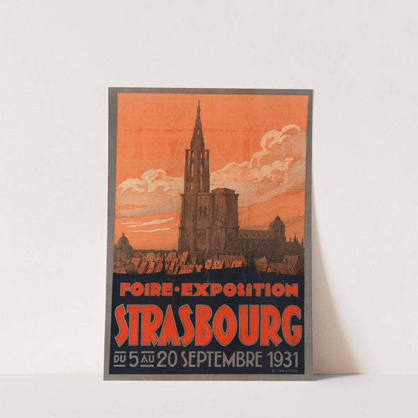 Foire-exposition, Strasbourg du 5 au 20 septembre 1931 (1931) by L. Greiner