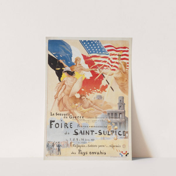 Foire France-Américaine de Saint-Sulpice. Le Secours de Guerre by Maurice Romberg