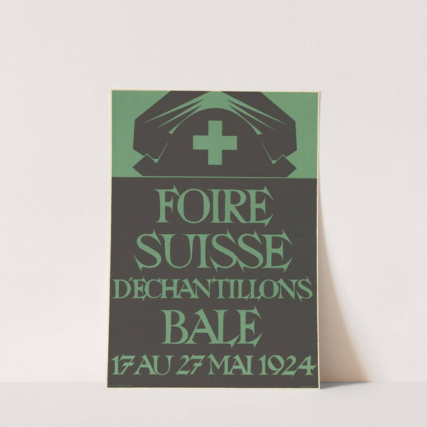 Foire Suisse d’Échantillons Bâle, 17 au 27 Mai 1924 (1924) by Robert Stöcklin
